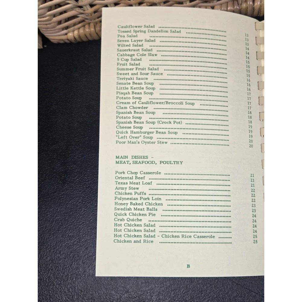 Christ Memorial Baptist Church Cookbook Lakeland, FL‎ 1992 Spiral Vintage